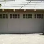 wide garage door