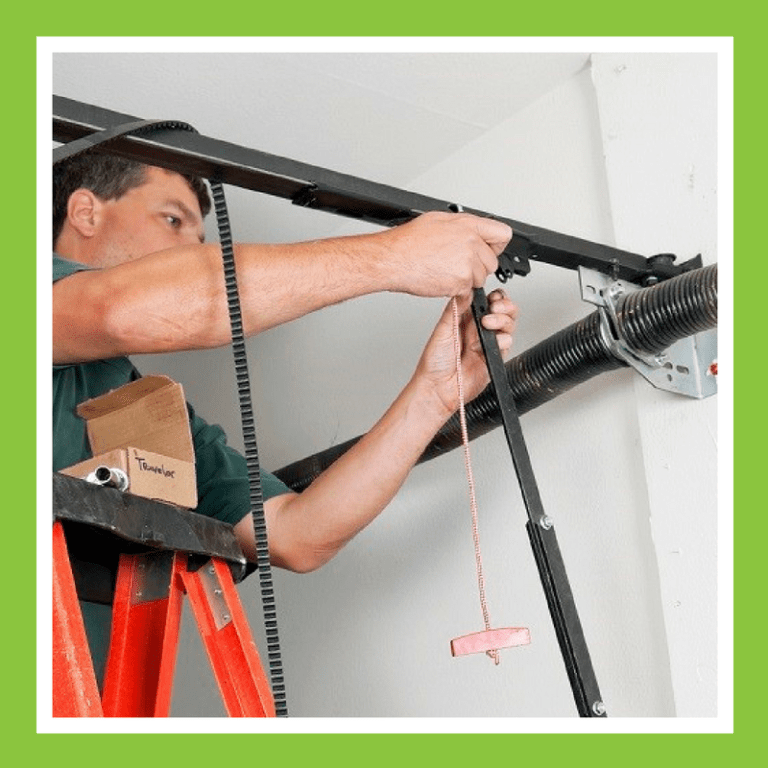 How to Replace Garage Door Torsion Springs - Replace Garage Door Torsion Springs 768x768