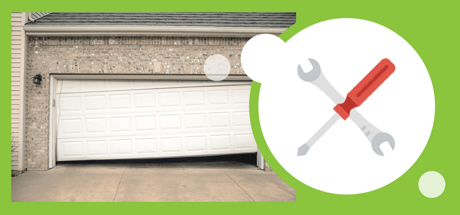 How To Fix Garage Door Off Track And 6 Reasons Rollers Derail