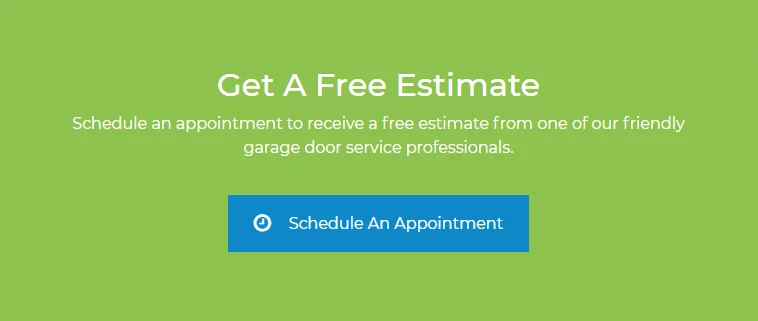 garage door repair free estimate