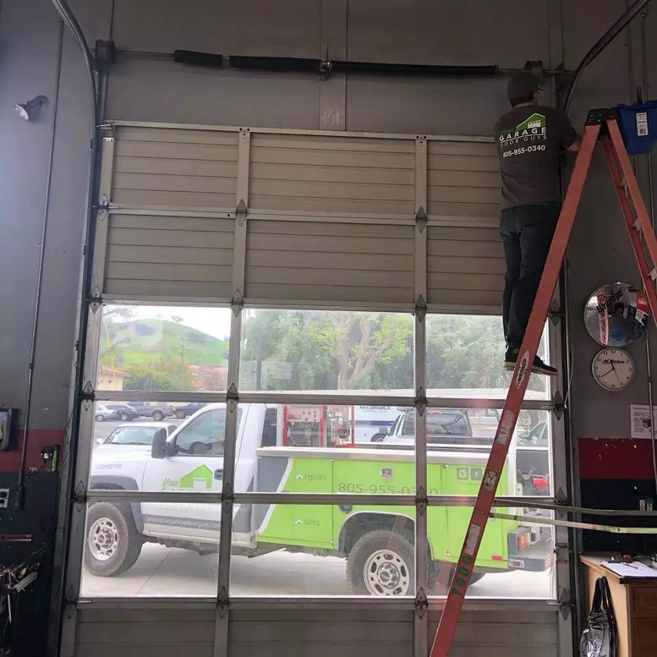 garage door installation for local business