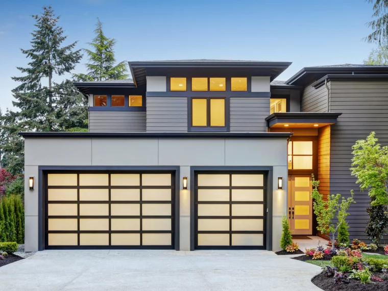 residential garage door sizes