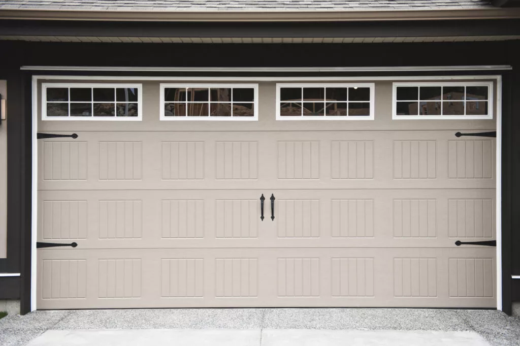 What is a carriage garage door