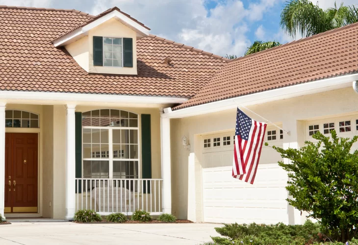 house after garage door repair in Oxnard CA