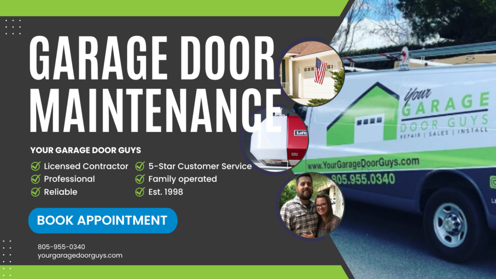 garage door maintenance services