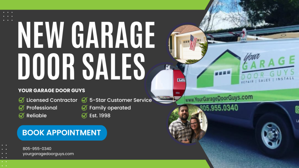 new garage door sales