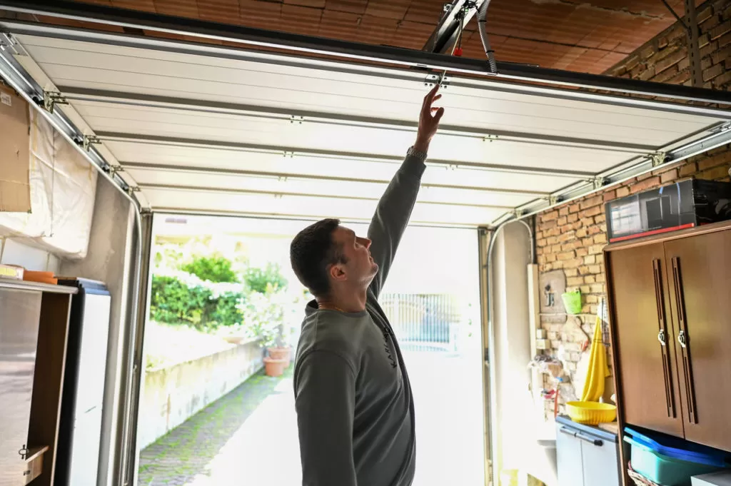 garage door opener spring broken